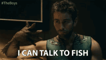 I Can Talk To Fish So What GIF - I Can Talk To Fish So What Who Cares GIFs