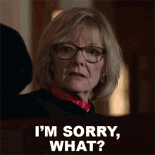 Im Sorry What The Good Fight GIF - Im Sorry What The Good Fight What Did You Just Say GIFs