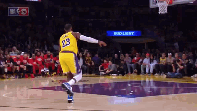 Lebron James Dunk GIF - Lebron James Dunk Lakers - Discover & Share GIFs