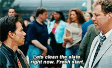 Let'S Clean The Slate GIF - Fresh Start Clean The Slate Mark Wahlberg GIFs