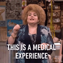 This Is A Medical Experience Saturday Night Live GIF - This Is A Medical Experience Saturday Night Live Clinical Experience GIFs