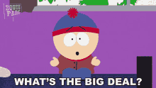 Whats The Big Deal Stan Marsh GIF - Whats The Big Deal Stan Marsh South Park GIFs