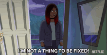 Im Not A Thing To Be Fixed Bojack Horseman GIF - Im Not A Thing To Be Fixed Bojack Horseman I Dont Need To Be Fixed GIFs