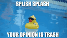 Trash Opinion GIF - Trash Opinion Splish Splash GIFs