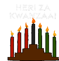 Happy Kwanza Kwanzaa Sticker - Happy Kwanza Kwanzaa Kwanza Stickers