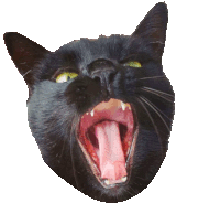 Grito Scream Sticker - Grito Scream Cat Stickers