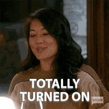 Totally Turned On Right Now Real Housewives Of Beverly Hills GIF - Totally Turned On Right Now Real Housewives Of Beverly Hills Im Hyped Right Now GIFs