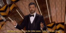 Fake News GIF - Oscars2017 Jimmy Kimmel Fake News GIFs