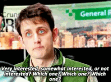 Which One? Which One? Which One? GIF - Silicon Valley Jared Dunn Interested GIFs