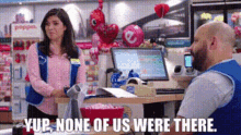Superstore Amy Sosa GIF - Superstore Amy Sosa Yup None Of Us Were There GIFs
