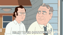 Ready To Go Downtown Frank Murphy GIF - Ready To Go Downtown Frank Murphy William Murphy GIFs