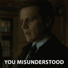 You Misunderstood You Did Not Get It GIF - You Misunderstood You Did Not Get It Let Me Explain GIFs