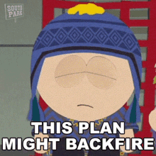 This Plan Might Backfire Craig Tucker GIF - This Plan Might Backfire Craig Tucker South Park GIFs