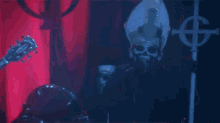 cheer lets go encourage papa emeritus rock band