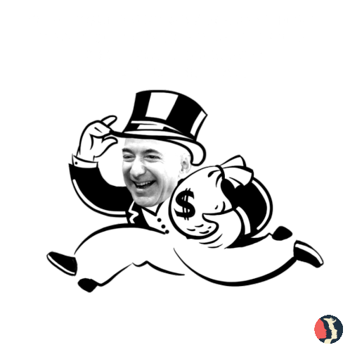 What Could Our Government Fund Had It Collected A Wealth Tax In2020from Jeff Bezos Money Sticker - What Could Our Government Fund Had It Collected A Wealth Tax In2020from Jeff Bezos Money Jeff Bezos Stickers