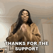 Thanks For The Support Cameo GIF - Thanks For The Support Cameo Thank You So Much GIFs
