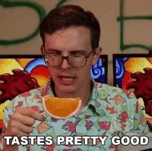 Tastes Pretty Good Thats Pretty Good GIF - Tastes Pretty Good Thats Pretty Good Delicious GIFs