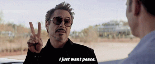 I Just Want Peace Peace Sign GIF - I Just Want Peace Peace Sign Captain  America - Discover & Share GIFs