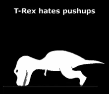 T Rex Pushup GIF - T Rex Pushup GIFs