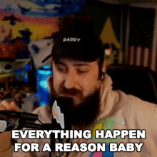 Everything Happen For A Reason Baby Godku GIF - Everything Happen For A Reason Baby Godku There Are No Accidents GIFs
