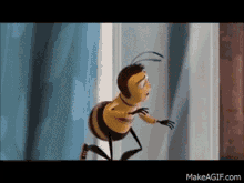 Bee Movie Maybe This Time GIF - Bee Movie Maybe This Time Glass Window GIFs