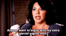Vagina Vote GIF - Callie Vagina Vote GIFs