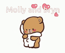 milk and mocha bear hearts hug molly and bryn