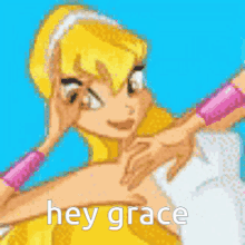 Hey Grace Gracie GIF - Hey Grace Grace Gracie GIFs