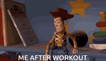 Woody Toy Story GIF - Woody Toy Story Workout GIFs