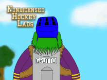 Nonlicensed Hockey Lads Philadelphia Flyers GIF - Nonlicensed Hockey Lads Philadelphia Flyers Gritty GIFs