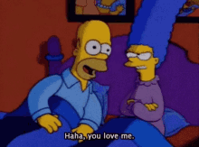 Homer Simpson Haha You Love Me GIF - Homer Simpson Haha You Love Me Simpsons GIFs