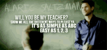 alaric saltzman alaric will you be my teacher