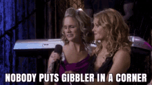 Nobody Puts Gibbler In A Corner GIF - Fuller House Gibbler Gibbler Girl GIFs