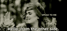 Adele Hello GIF - Adele Hello From The Other Side GIFs