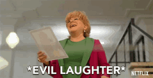 Evil Laughter Bette Midler GIF - Evil Laughter Bette Midler Hadassah Gold GIFs