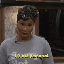 Its Not Personal Tamar Braxton GIF - Its Not Personal Tamar Braxton Nope GIFs