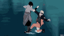 naruto sasuke fight anime