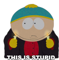 This Is Stupid Cartman Sticker - This Is Stupid Cartman South Park Stickers