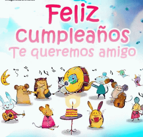Feliz Cumpleaños Happy Birthday GIF - Feliz Cumpleaños Happy Birthday Band ...