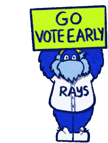 Go Vote Vote Early Sticker - Go Vote Vote Early Vote Now Stickers