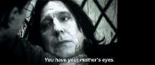 Harry. Look At Me. GIF - Harry Potter Snape Severus Snape GIFs