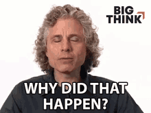 why did that happen steven pinker big think whats the cause of it what wrong with that