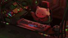 cat bongo space synth