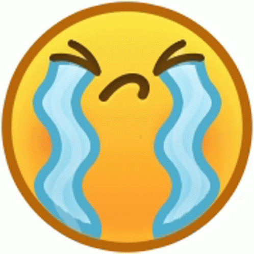 Crying Sobbing Sticker - Crying Sobbing Sad Face - Discover & Share GIFs