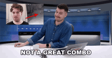 Not A Great Combo Benedict Townsend GIF - Not A Great Combo Benedict Townsend Youtuber News GIFs