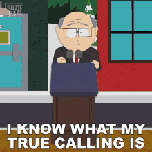 i know what my true calling is mr garrison south park s19e2 where my country gone