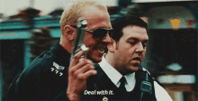 Hot Fuzz Deal With It GIF - Police Police Officer Officer GIFs