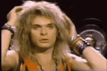 David Lee Roth Van Halen GIF - David Lee Roth Van Halen Hair Flip GIFs