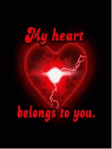 My Heart Belongs To You Love You GIF - My Heart Belongs To You Love You Hearts GIFs