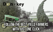 donkey don key don farmer farm